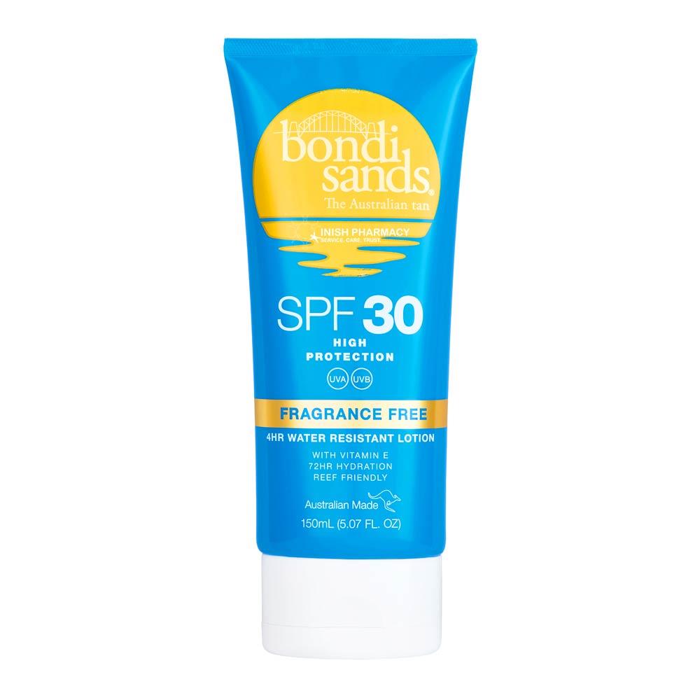 Bondi Sands Fragrance Free Sunscreen Lotion SPF 30 150ml