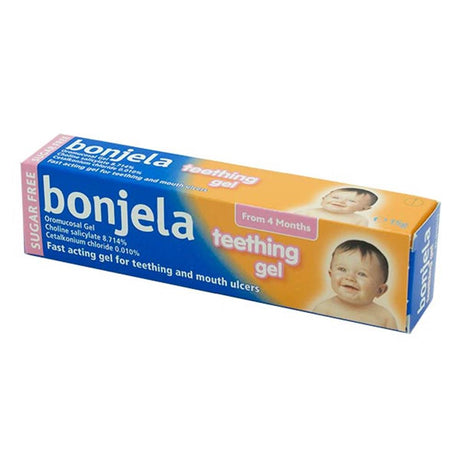 Bonjela Teething Gel From 4 Months 15g – a soothing teether to ease teething discomfort