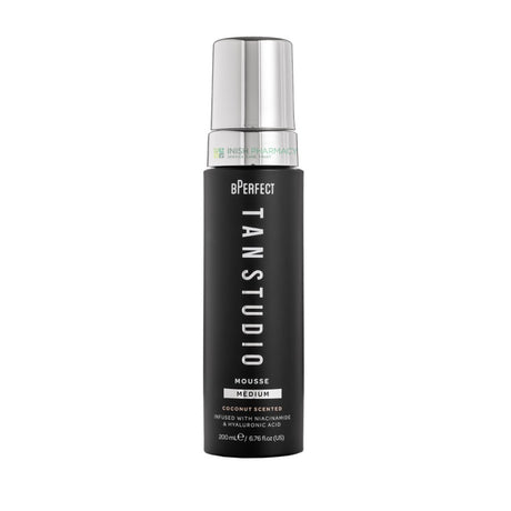 Bperfect Tan Studio Tanning Mousse Medium Coconut Scented 200ml