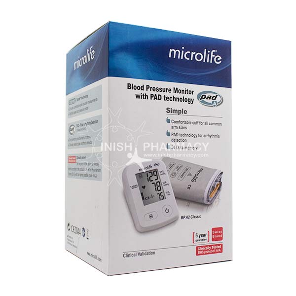 Microlife Blood Pressure Monitor with IHB Technology BP A2 Classic