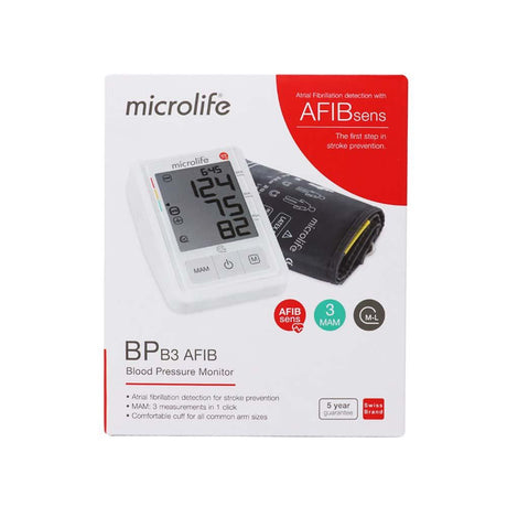 Microlife Blood Pressure Monitor with Atrial Detection BPB3 AFIB – for everyday health and wellbeing