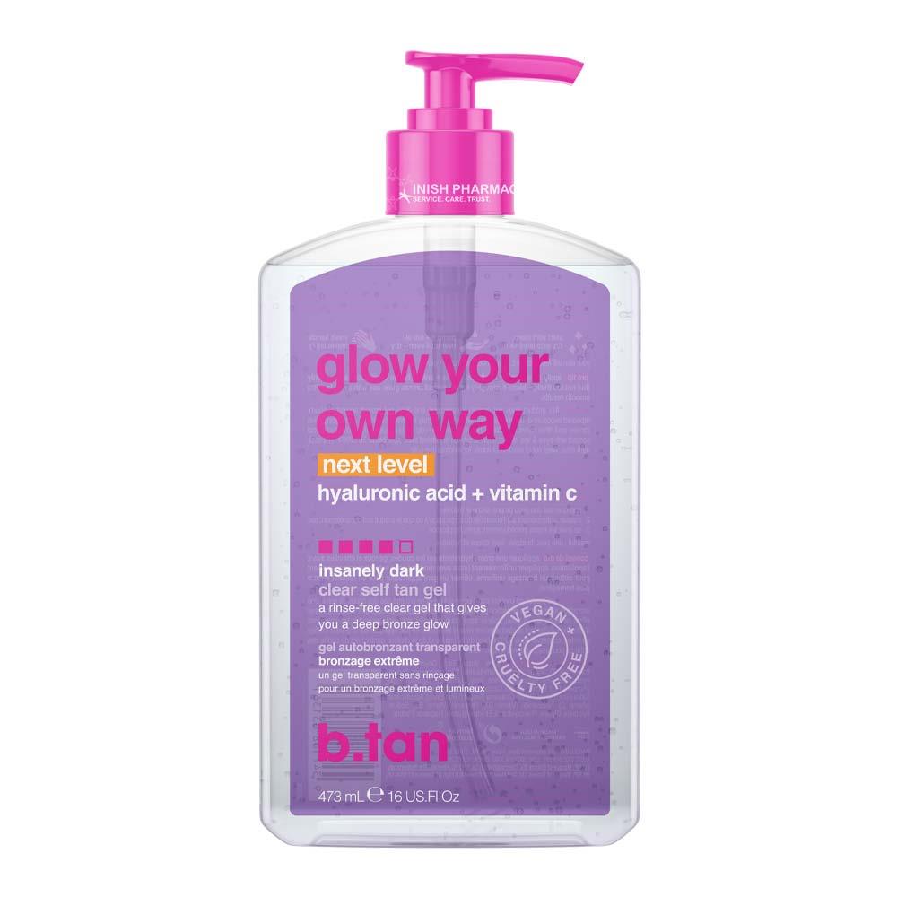 B.Tan Glow Your Own Way Next Level - Self Tan Gel 473ml