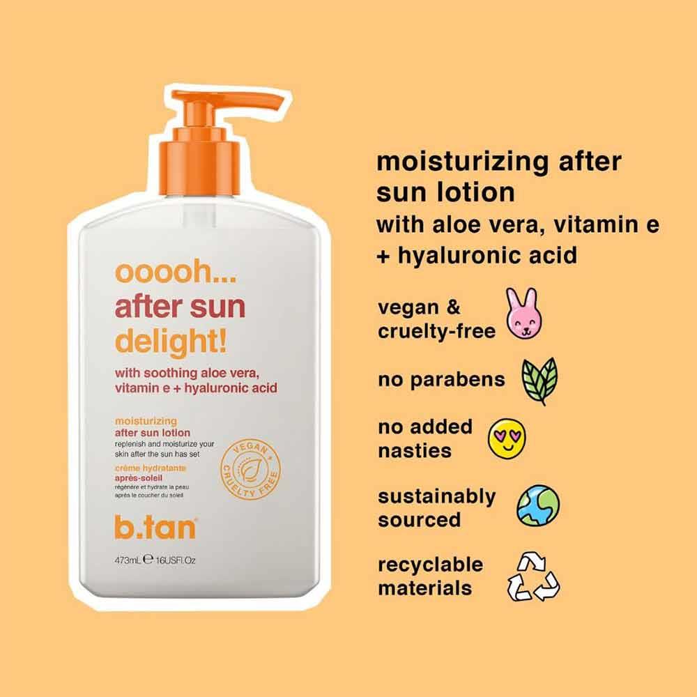 B.Tan Ooooh Aftersun Delight - Aftersun Lotion 473ml