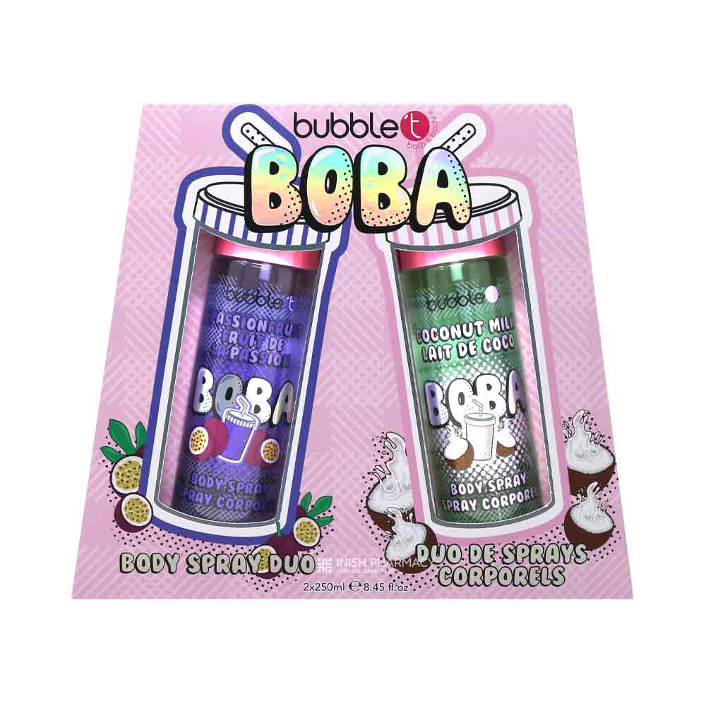 BubbleT Boba Body Spray Duo Giftset – Inish Pharmacy