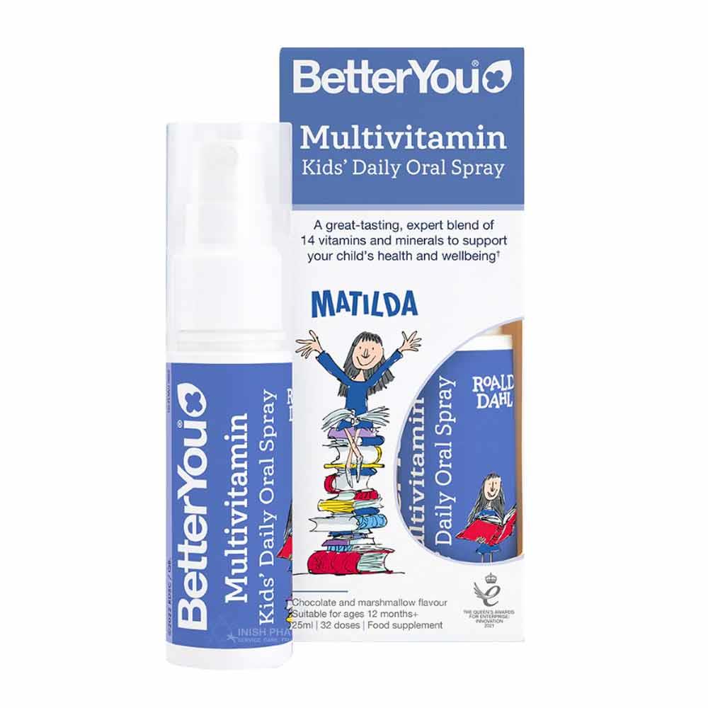 BetterYou Kids Multivitamin Oral Spray 25ml