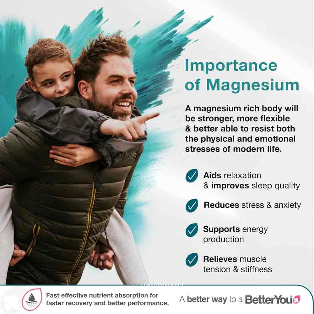 BetterYou Magnesium Max Original Powder 120g