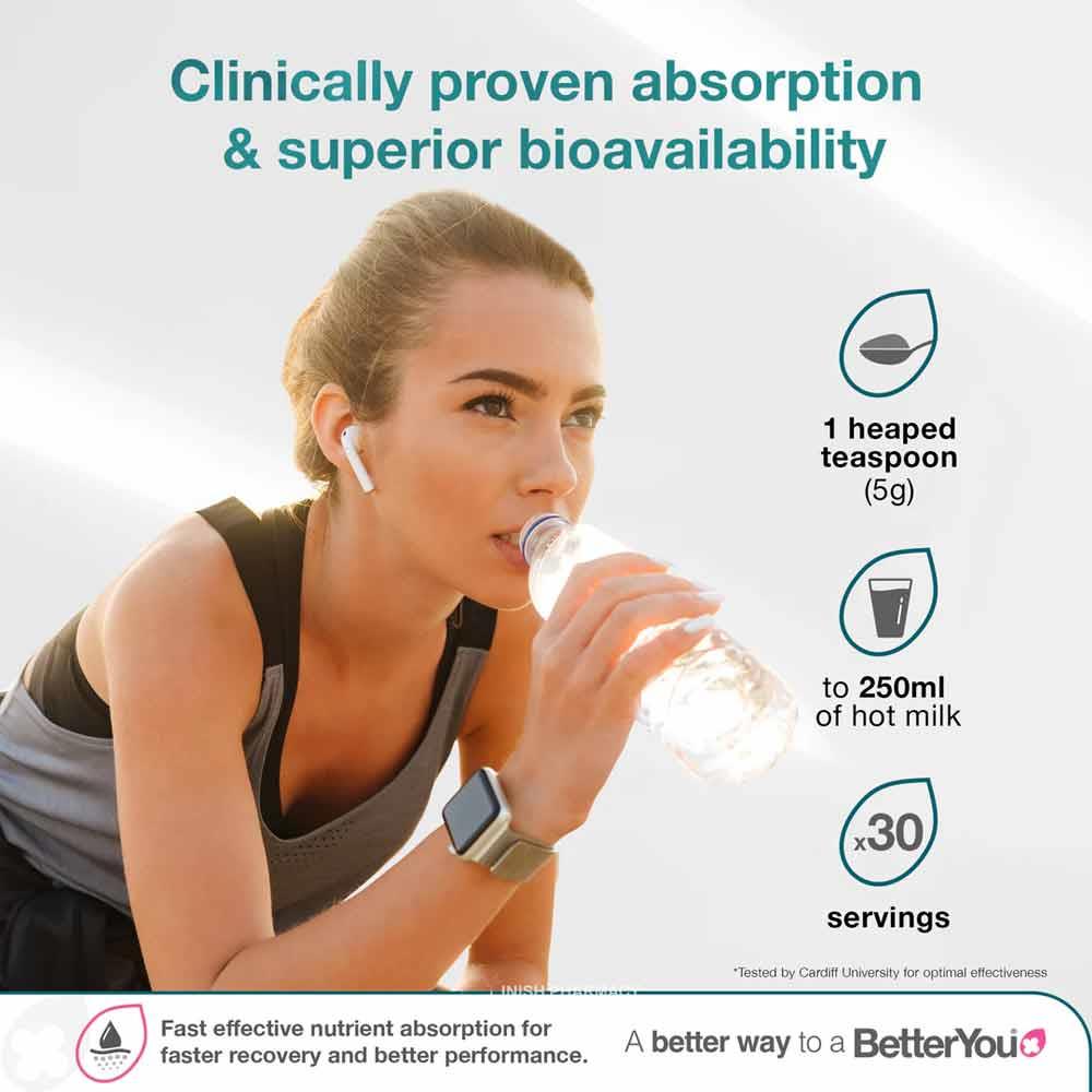 BetterYou Magnesium Max Original Powder 120g