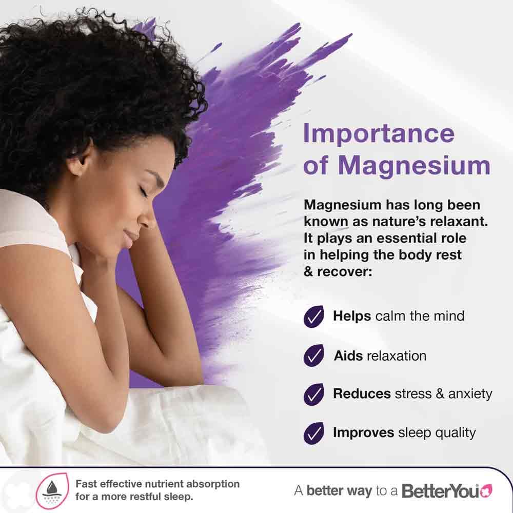 BetterYou Magnesium Max Sleep Powder 160g