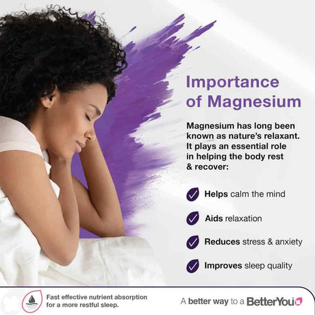 BetterYou Magnesium Max Sleep Powder 160g