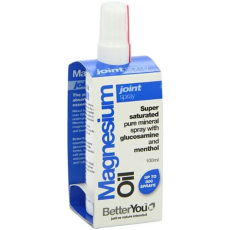 BetterYou Magnesium Oil Joint Spray 100ml – magnesium to support muscle function and reduce tiredness