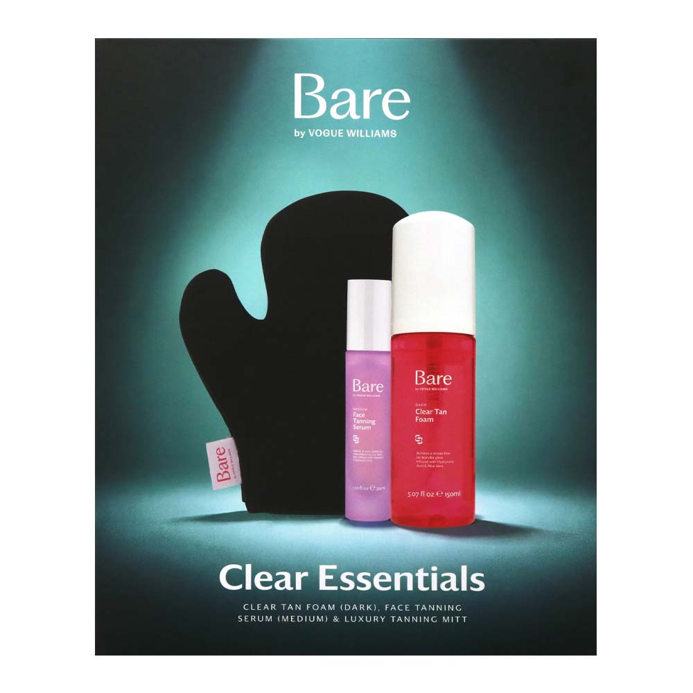 Bare By Vogue Clear Essentials 3 Piece Tanning Set