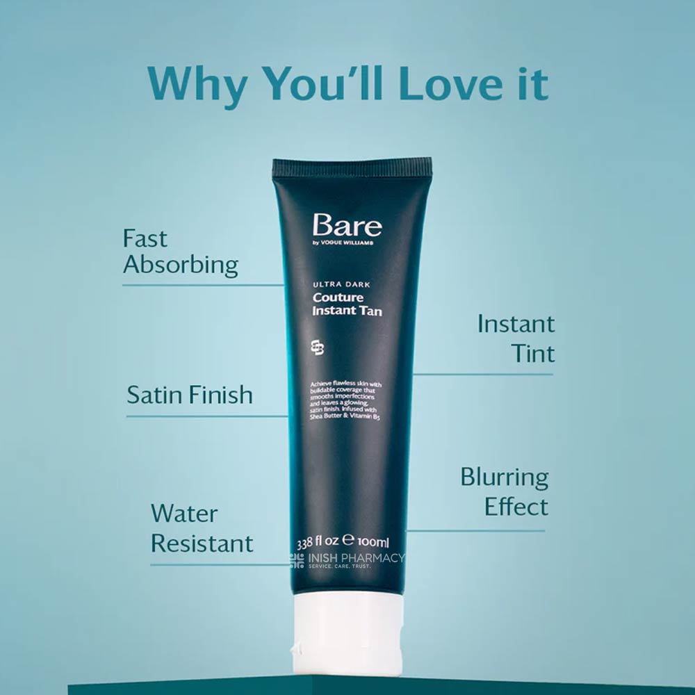 Bare By Vogue Couture Instant Tan Dark 100ml
