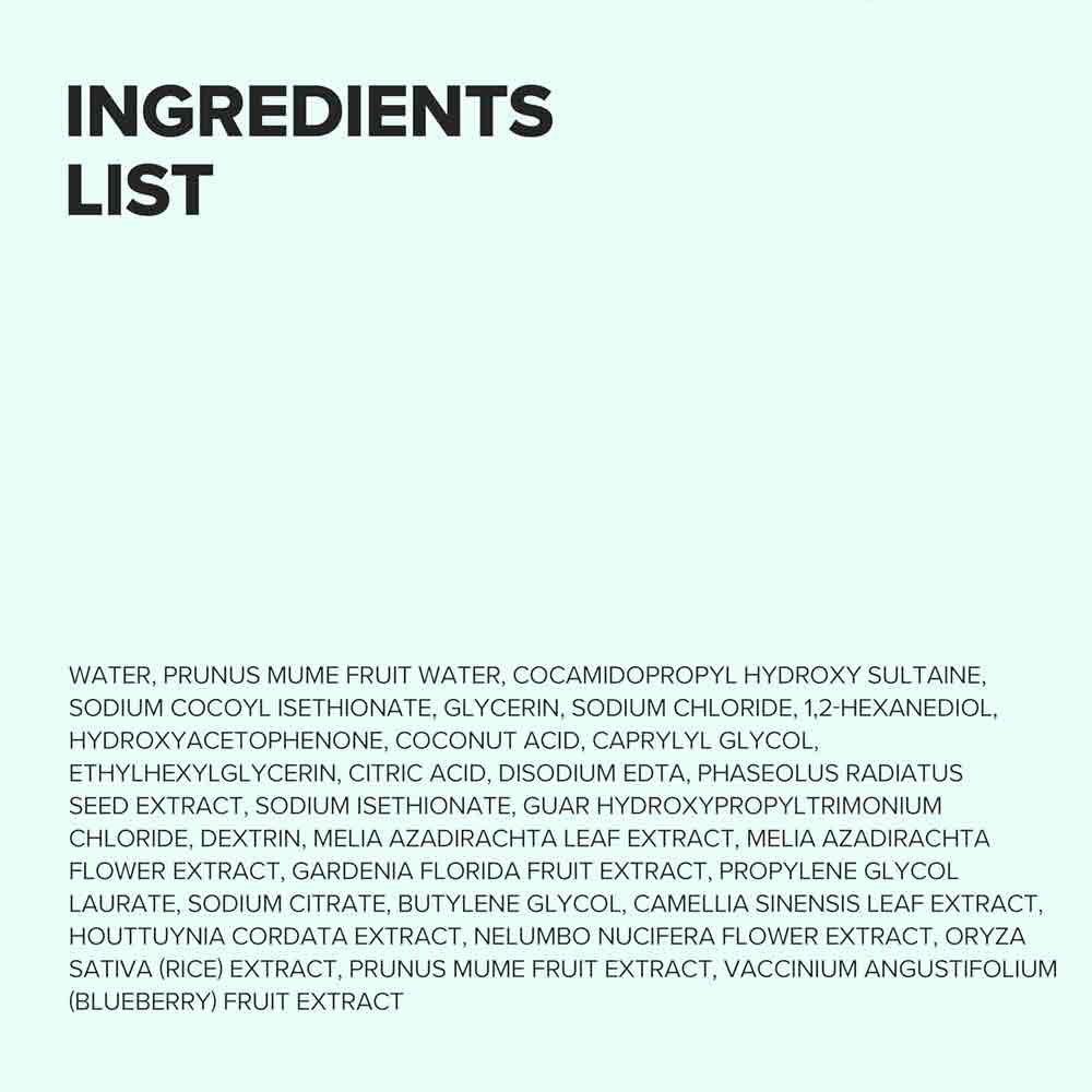 Beauty of Joseon Green Plum Refreshing Cleanser 100ml