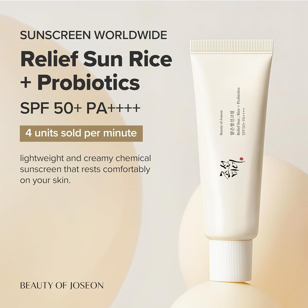 Beauty of Joseon Rice & Prebiotic Sunscreen SPF50+ 50ml