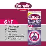 Benylin All-In-One Cough & Sore Throat Syrup 150ml