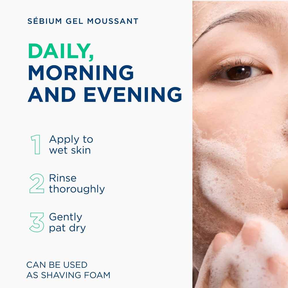 Bioderma Sebium Purifying Cleansing Foaming Gel 200ml