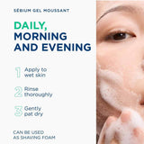 Bioderma Sebium Purifying Cleansing Foaming Gel 200ml