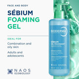 Bioderma Sebium Purifying Cleansing Foaming Gel 400ml