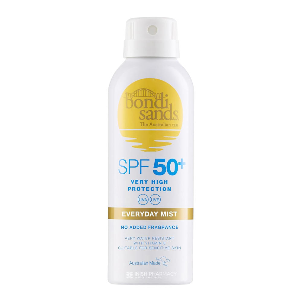 Bondi Sands Fragrance Free Aerosol Mist  SPF 50+ 160ml
