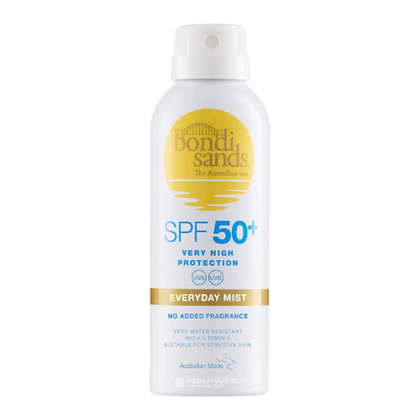 Bondi Sands Fragrance Free Aerosol Mist  SPF 50+ 160ml