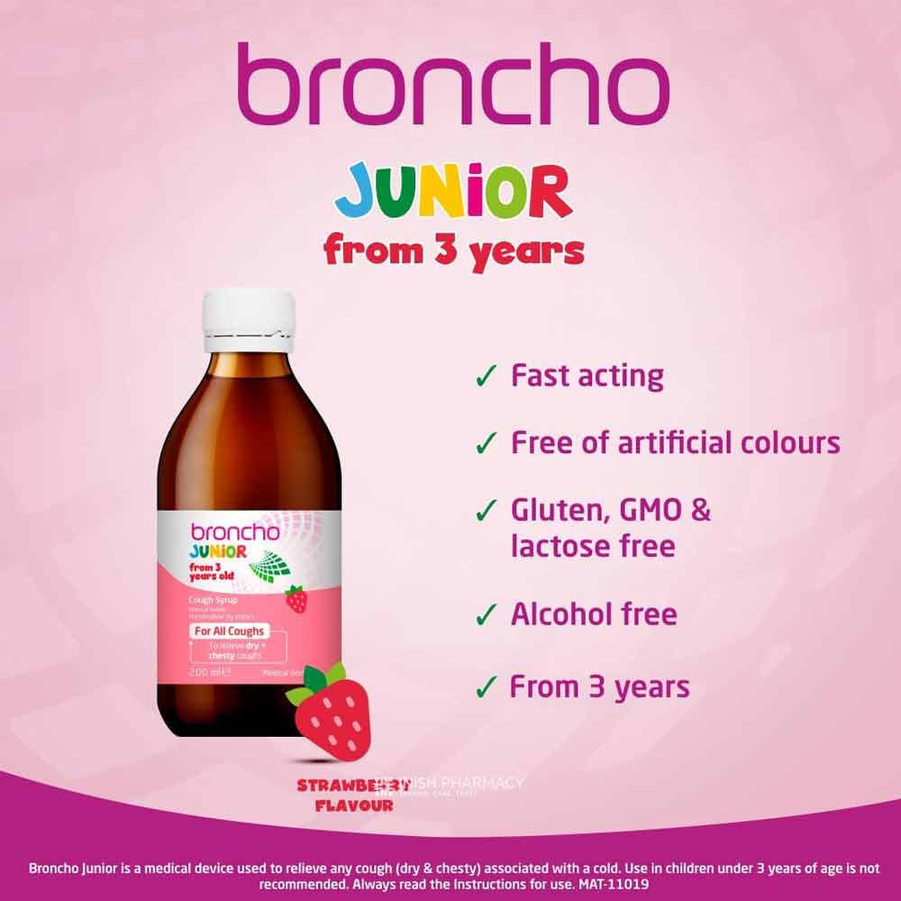 Broncho Stop Junior Cough Syrup 120ml