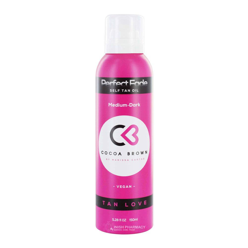 Cocoa Brown Perfect Fade Self Tan Oil Medium to Dark 150ml