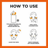 Garnier Skin Active Moisture Bomb Eye Sheet Mask Hyaluronic Acid & Orange