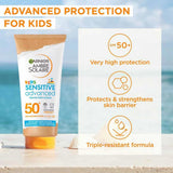 Garnier Ambre Solaire Sensitive Kids Advanced Sun Protection Lotion SPF50+ 175ml