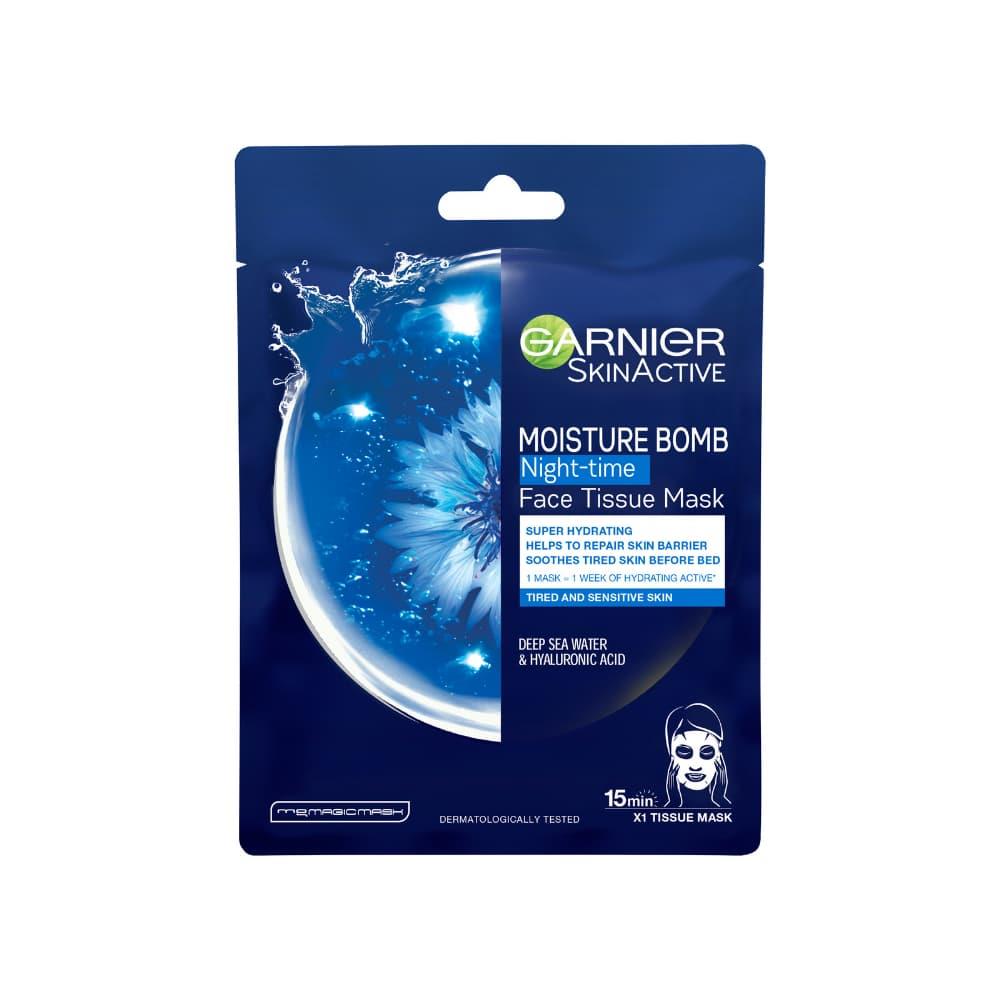 Garnier Skin Active Moisture Bomb Sheet Mask Night