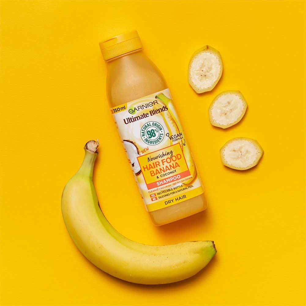 Garnier Ultimate Blends Hair Food Shampoo Banana 350ml