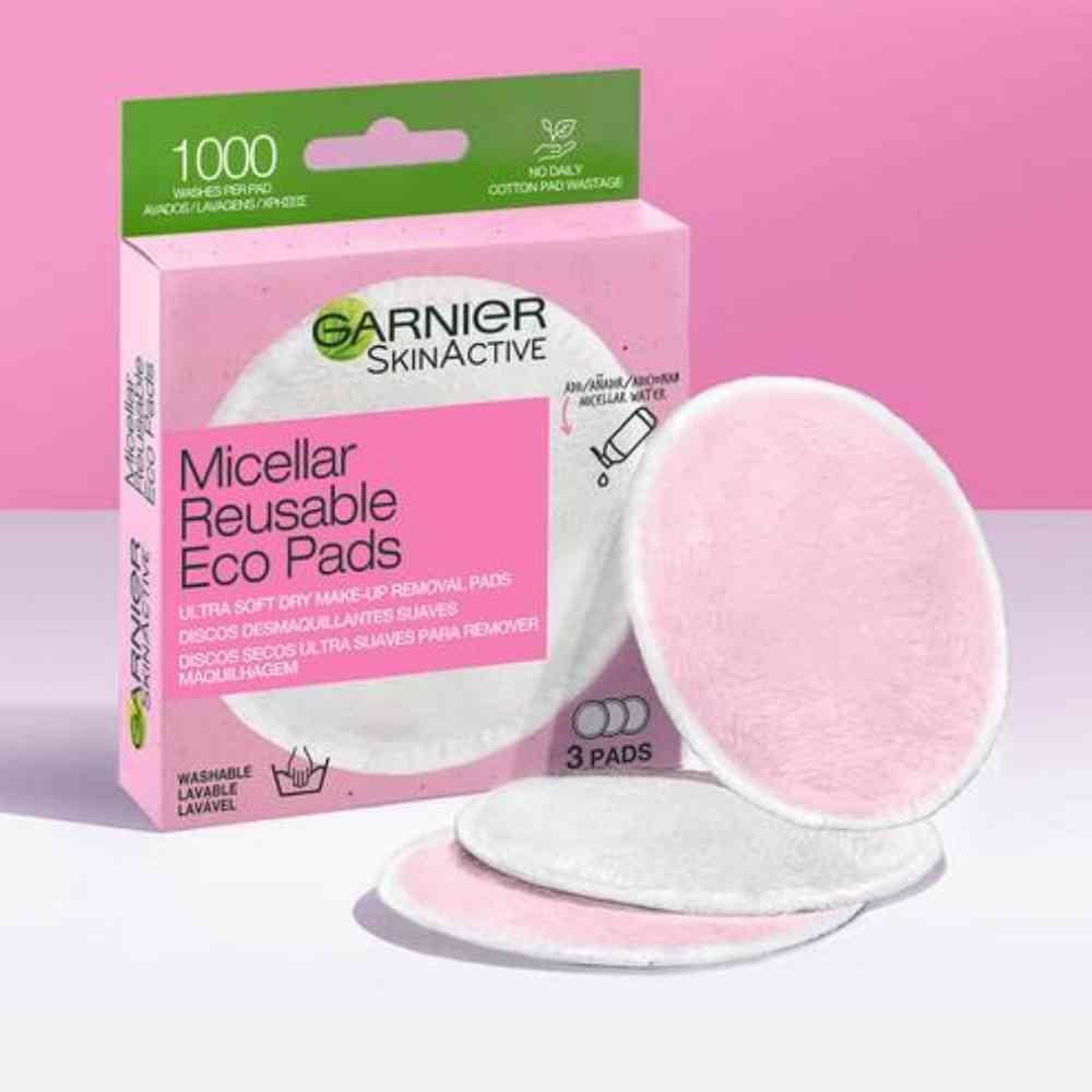 Garnier SkinActive Micellar Reusable Eco Pads 3 Pack
