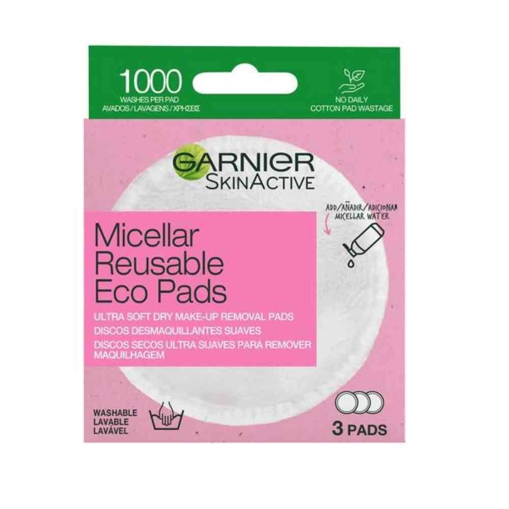 Garnier SkinActive Micellar Reusable Eco Pads 3 Pack