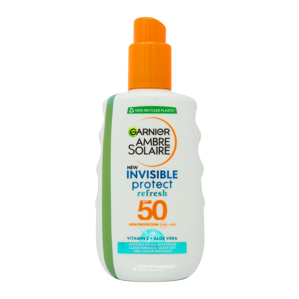 Garnier Ambre Solaire Invisible Protect SPF50 Refresh Spray 200ml