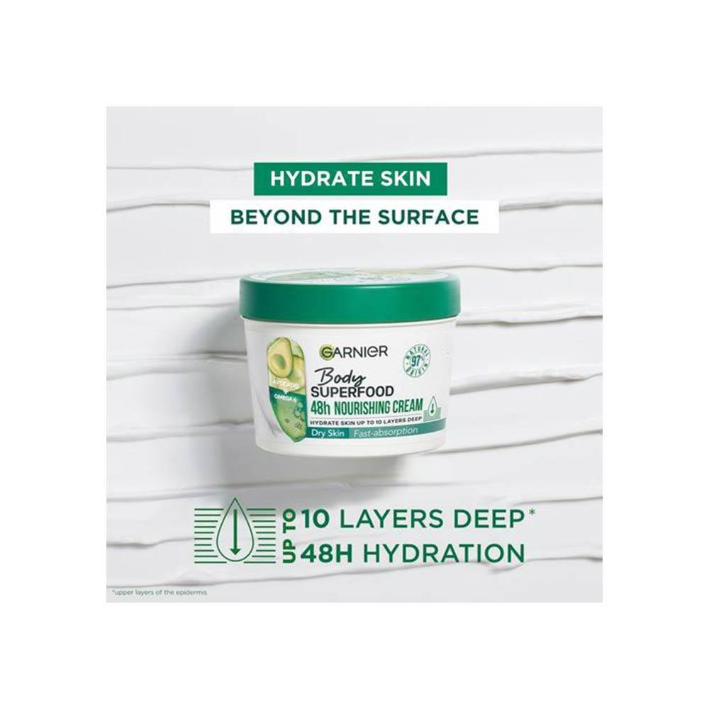 Garnier Body Superfood Nourishing Body Cream Avocado & Omega 6 380ml