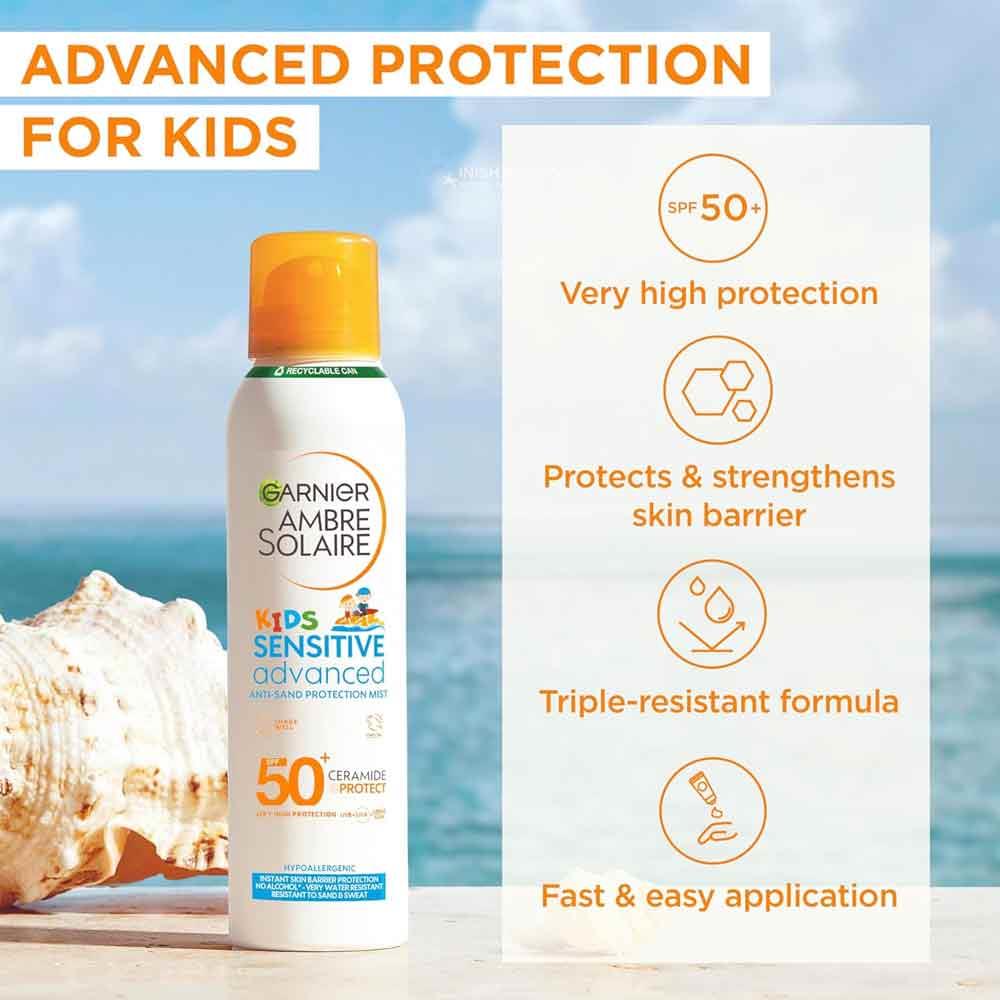 Garnier Ambre Solaire Kids Sensitive Advanced SPF50 Mist 150ml