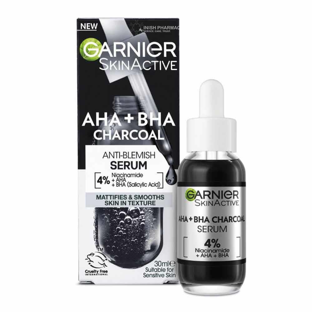 Garnier Skin Active Pure Charcoal Anti-Blemish Serum 30ml