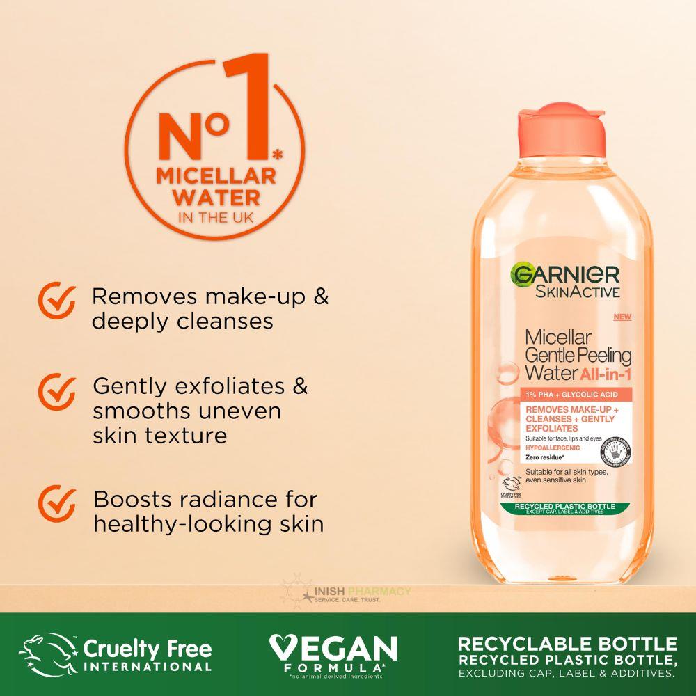 Garnier SkinActive Micellar Gentle Peeling Water 400ml