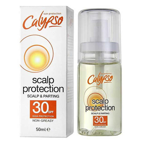 Calypso SPF30 Scalp Protection Dry Oil 50ml – targets scalp concerns for a healthy hair foundation