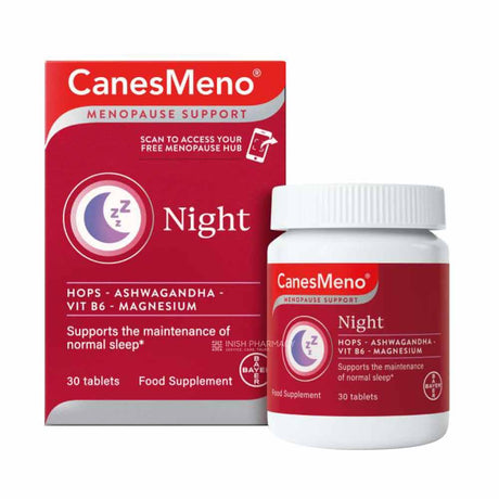 CanesMeno For Menopause Support Night 30 Pack – to support everyday health and wellbeing
