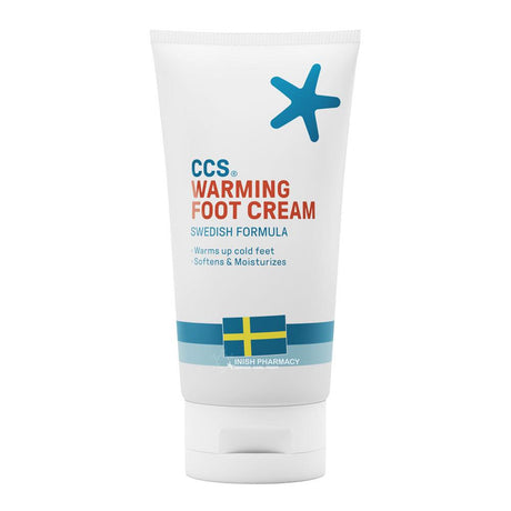 CCS Warming Foot Cream 150ml – dermatologist-developed for healthy skin