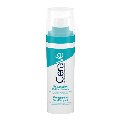 CeraVe Resurfacing Retinol Serum With Niacinamide For Blemish Prone Skin 30ml – helps clear and prevent acne breakouts