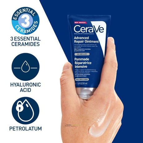 CeraVe Advanced Repair Ointment for Very Dry and Chapped Skin 50ml