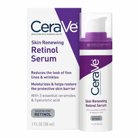 CeraVe Skin Renewing Retinol Serum 30ml – with retinol for anti-ageing skin renewal