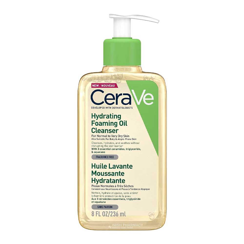 CeraVe Hydrating Foaming Oil Cleanser 236ml – a trusted essential for mother and baby care