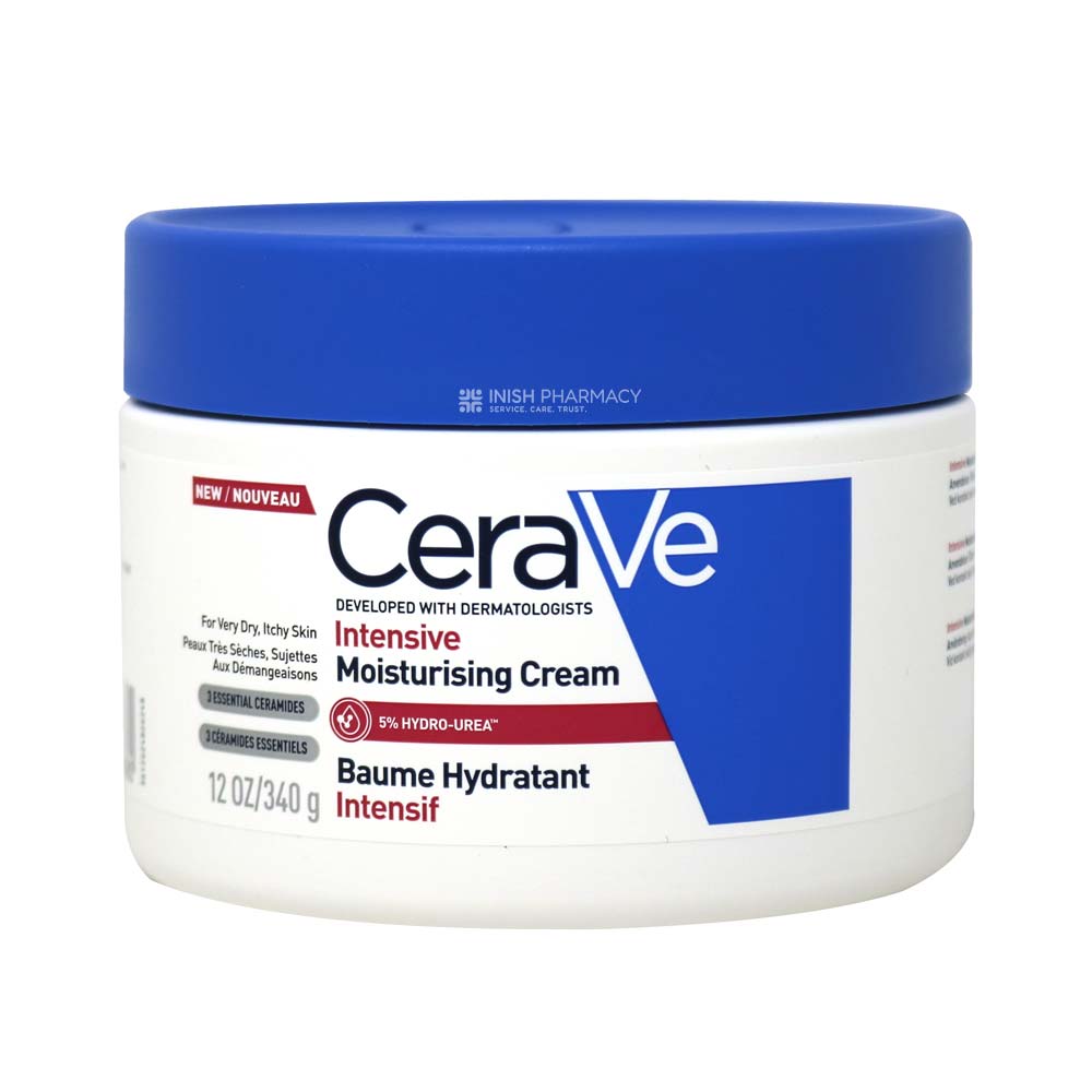 CeraVe Intensive Moisturising Cream With Hyaluronic Acid & Ceramides Dry Skin 340g