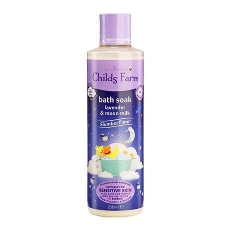 Childs Farm Bath Soak Lavender & Moon Milk 250ml – a trusted essential for mother and baby care