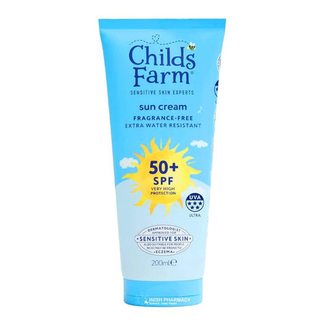 Childs Farm SPF50+ Sun Cream 200ml – a trusted essential for mother and baby care