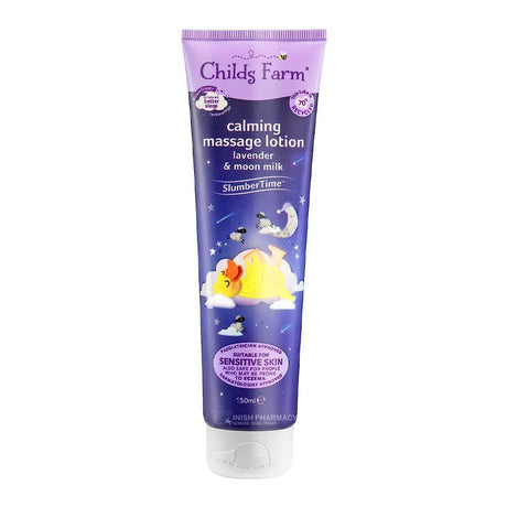 Childs Farm Calming Massage Lotion Lavender & Moon Milk 150ml – a trusted essential for mother and baby care