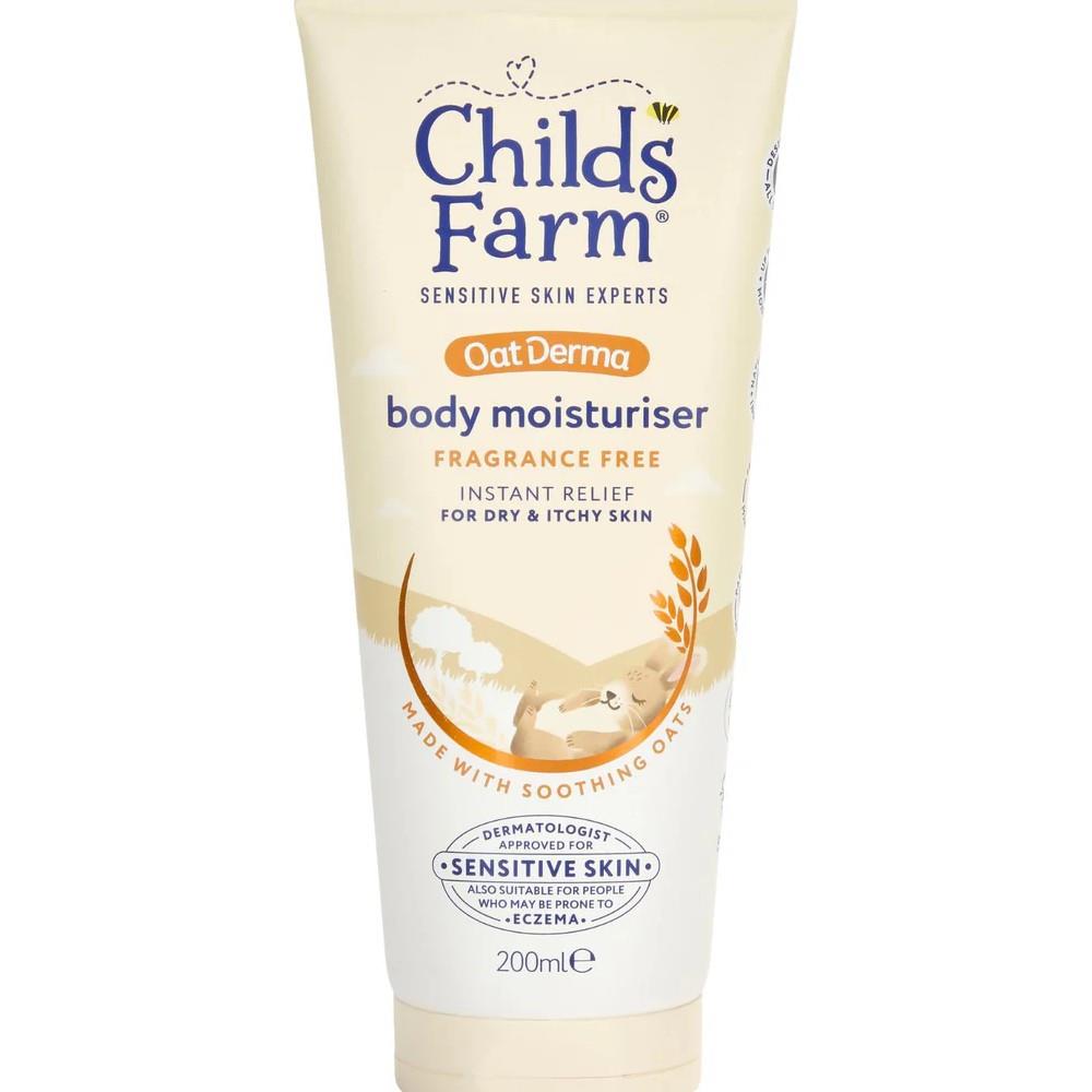Childs Farm Oatderma Fragrance Free Baby Moisturiser 200ml