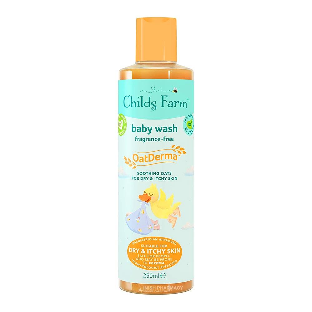 Childs Farm Oatderma Fragrance Free Body Wash 250ml